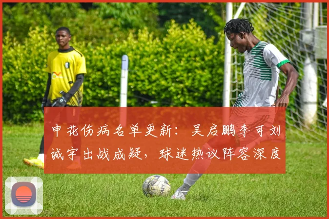 申花伤病名单更新：吴启鹏李可刘诚宇出战成疑，球迷热议阵容深度